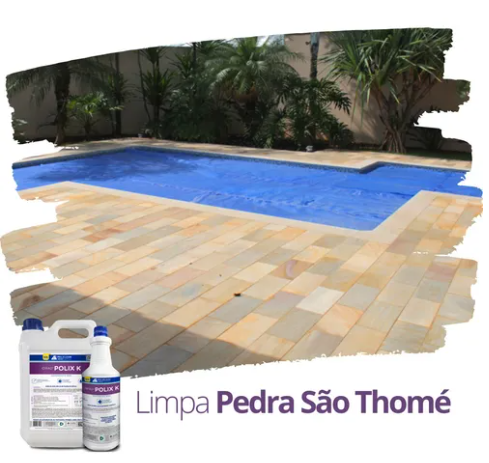 Limpa Pisos e Pedras Externas Desincrustante 1l Policlean (G10.02.02)produto de limpeza